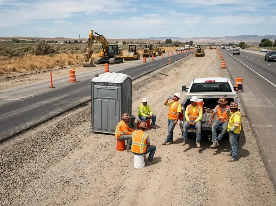 highway-road-construction-crew-007 — frequently asked questions, Porta Potty and Restroom Rentals in Litchfield Park, AZ